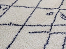 DecorBites™ Moroccan Handmade Traditional Beni Ouarain Rug 244 X 157 Cm