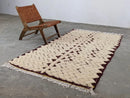 DecorBites™ Moroccan Handmade Traditional Beni Ouarain Rug 252 X 137 Cm