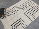 DecorBites™ Moroccan Handmade Traditional Beni Ouarain Rug 285 X 194 cm