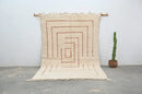 DecorBites™ Moroccan Handmade Traditional Beni Ouarain Rug 302 X 200 Cm