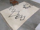 DecorBites™ Moroccan Handmade Traditional Beni Ouarain Rug 310 X 210 Cm