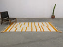 DecorBites™ Moroccan Handmade Traditional Berber Beni Ouarain Rug 248 X 158 Cm
