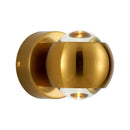 DecorBites™ Moroccan Modern Black Brass LED Wall Lamp