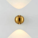 DecorBites™ Moroccan Modern Black Brass LED Wall Lamp