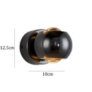 DecorBites™ Moroccan Modern Black Brass LED Wall Lamp