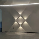 DecorBites™ Moroccan Modern Black Brass LED Wall Lamp