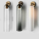 DecorBites™ Moroccan Title: Sleek Glass Wall Sconce