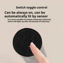 DecorBites™ Motion Sensor Battery Operated Black Wall Lamp