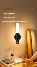 DecorBites™ Motion Sensor Battery Operated Black Wall Lamp