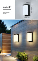 DecorBites™ Motion Sensor Outdoor Wall Light - Waterproof, Modern