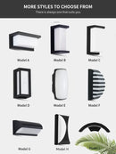 DecorBites™ Motion Sensor Outdoor Wall Light - Waterproof, Modern