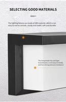 DecorBites™ Motion Sensor Outdoor Wall Light - Waterproof, Modern