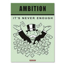 DecorBites™ Motivational Monopoly Millionaire Cartoon Canvas Wall Art