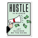 DecorBites™ Motivational Monopoly Millionaire Cartoon Canvas Wall Art