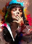 DecorBites™ Movie Pulp Fiction Canvas Wall Art