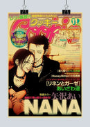 DecorBites™ NANA Anime Kraft Paper Posters: Retro, Funny Prints