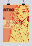 DecorBites™ NANA Anime Kraft Paper Posters: Retro, Funny Prints