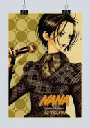 DecorBites™ NANA Anime Kraft Poster Set - Retro 2021