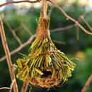 DecorBites™ Natural Grass Bird Cage for Outdoor Decor
