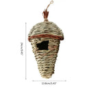 DecorBites™ Natural Grass Bird Cage for Outdoor Decor