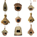 DecorBites™ Natural Grass Bird Cage for Outdoor Decor