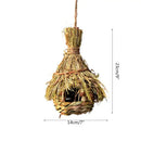 DecorBites™ Natural Grass Bird Cage for Outdoor Decor