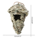 DecorBites™ Natural Grass Bird Cage for Outdoor Decor