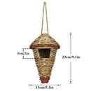 DecorBites™ Natural Grass Bird Cage Hanging Parrot Nest