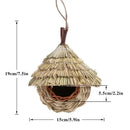 DecorBites™ Natural Grass Bird Cage Hanging Parrot Nest