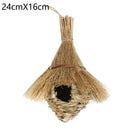 DecorBites™ Natural Grass Bird Nest Cage for Outdoor Decor