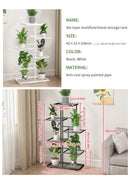 DecorBites™ Natural Iron Plant Stand Holder - 4/5/6Layers
