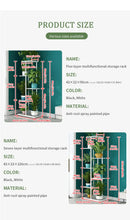 DecorBites™ Natural Iron Plant Stand Holder - 4/5/6Layers