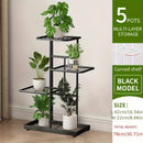DecorBites™ Natural Iron Plant Stand Holder - 4/5/6Layers