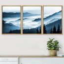 DecorBites™ Nature Landscape Canvas Print Set for Home
