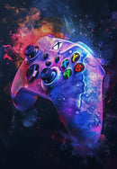DecorBites™ Neon Video Game Posters for Gamer Room