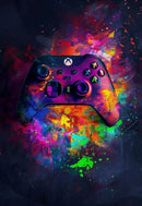 DecorBites™ Neon Video Game Posters for Gamer Room