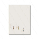 DecorBites™ Neutral Canvas Triptych Wall Art Set