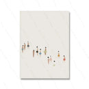 DecorBites™ Neutral Canvas Triptych Wall Art Set