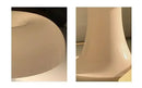 Modern glossy black led mushroom table lamp for bedroom bedside