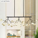 DecorBites™ Nordic 27-Light Tree Branch Glass Pendant Lamp for Dining Room - Island Ceiling Light