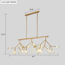 DecorBites™ Nordic 27-Light Tree Branch Glass Pendant Lamp for Dining Room - Island Ceiling Light