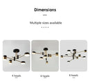 DecorBites™ Nordic Black Gold Pendant Light for Home Decor