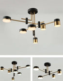 DecorBites™ Nordic Black Gold Pendant Light for Home Decor