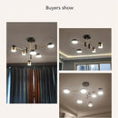 Black Gold Pendant Chandelier
