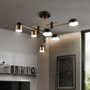 Black Gold Pendant Chandelier