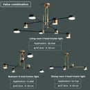 DecorBites™ Nordic Black Gold Pendant Light for Home Decor