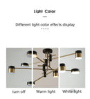 DecorBites™ Nordic Black Gold Pendant Light for Home Decor