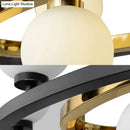 DecorBites™ Nordic Bubble Island Pendant Light - 11 Lights, Metallic Black Finish - Ideal for Restaurants