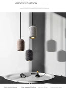 DecorBites™ Nordic Cement Pendant Lamp - Industrial Style Lighting