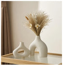 DecorBites™ Nordic Ceramic Flower Vase Home Decor